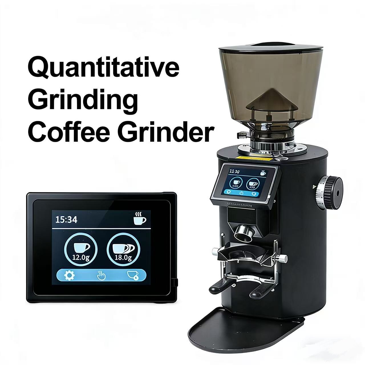 Coffee Grinder Burr Flat - 64mm 티타늄 플랫 버 전문 상업용