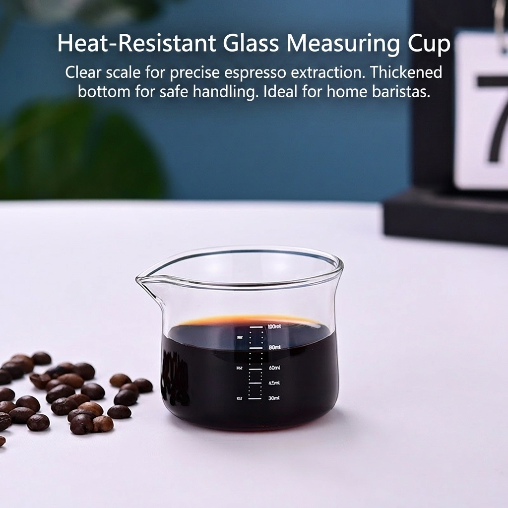 Espresso Shot Glass - 1pc 에스프레소 샷 글라스 홈 카페용