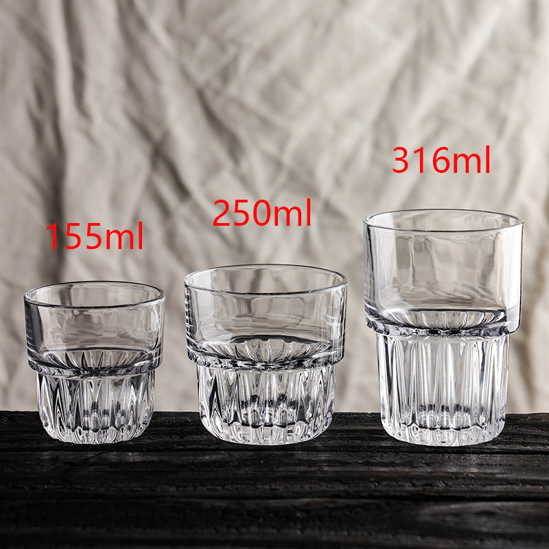 Espresso Shot Glass - 커피 머그잔 내열성 유리 컵, 우유