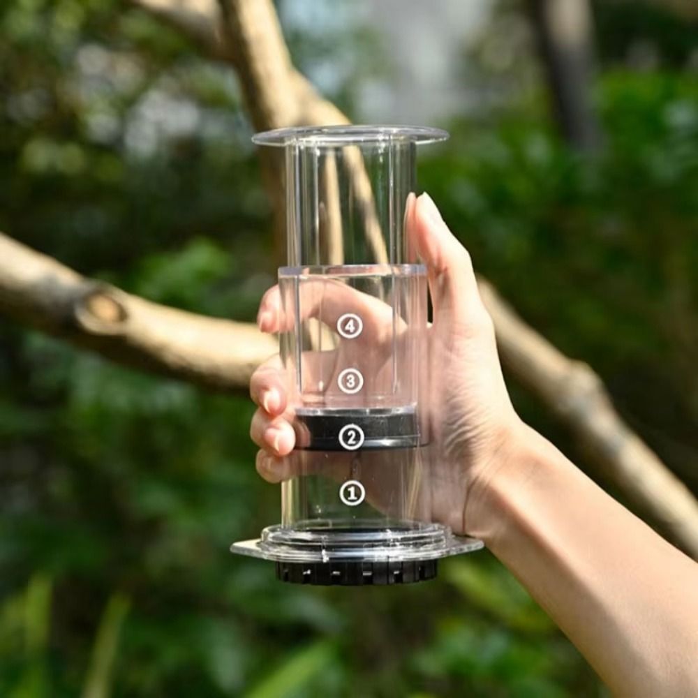 Coffee Equipment For Camping - 휴대용 커피 주전자 프랑스 스타일 미끄럼