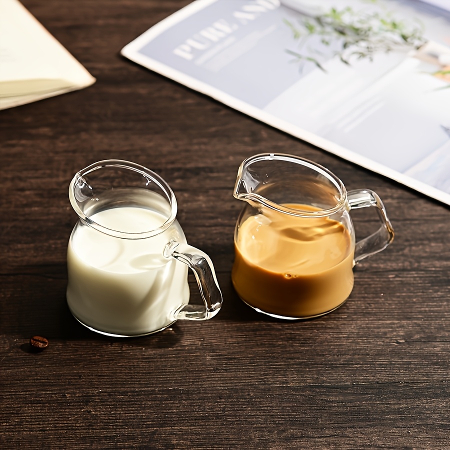 Espresso Shot Glass - 2pcs 미니 유리 에스프레소 컵 크리머