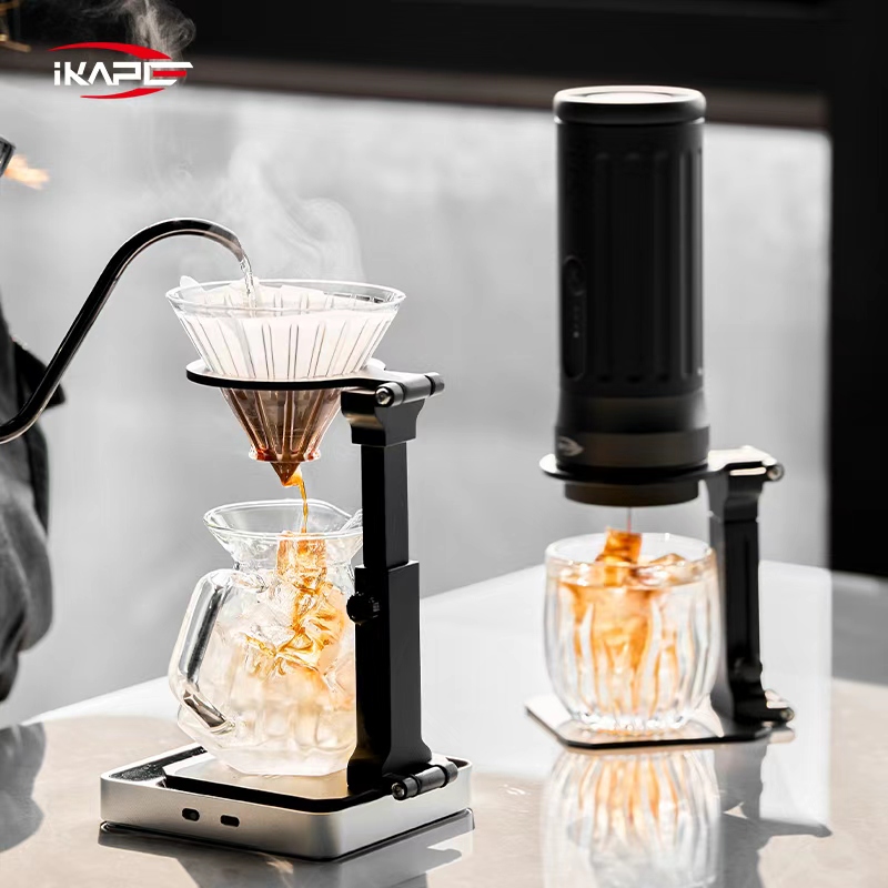 Coffee Equipment Pour Over - IKAPE 휴대용 스탠드, 하리오 필터 페이퍼/에어로프레스