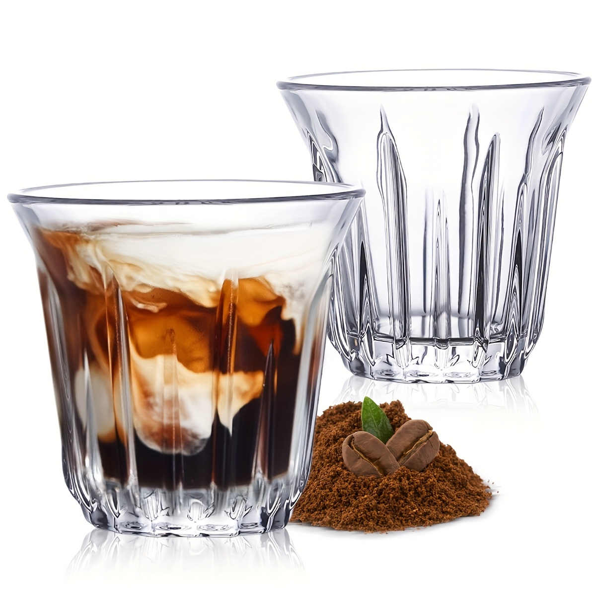 2팩 에스프레소 컵, 커피용 투명 유리컵, 커피 머그잔 - Espresso Shot Glass 리뷰 및 가격