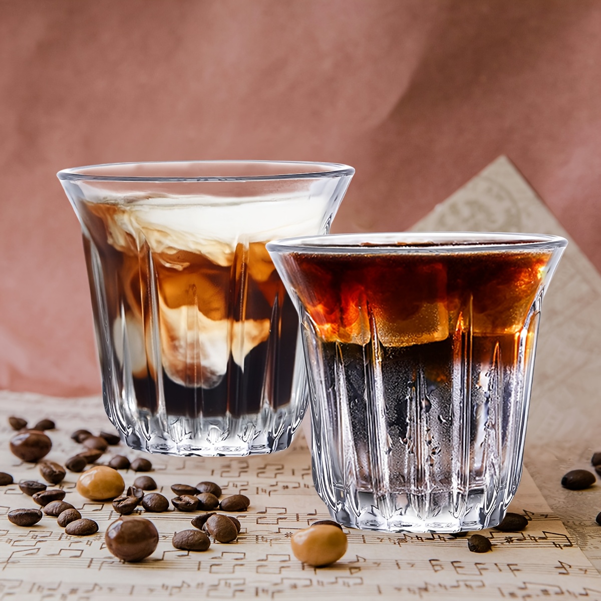 2팩 에스프레소 컵, 커피용 투명 유리컵, 커피 머그잔 - Espresso Shot Glass 리뷰 및 가격