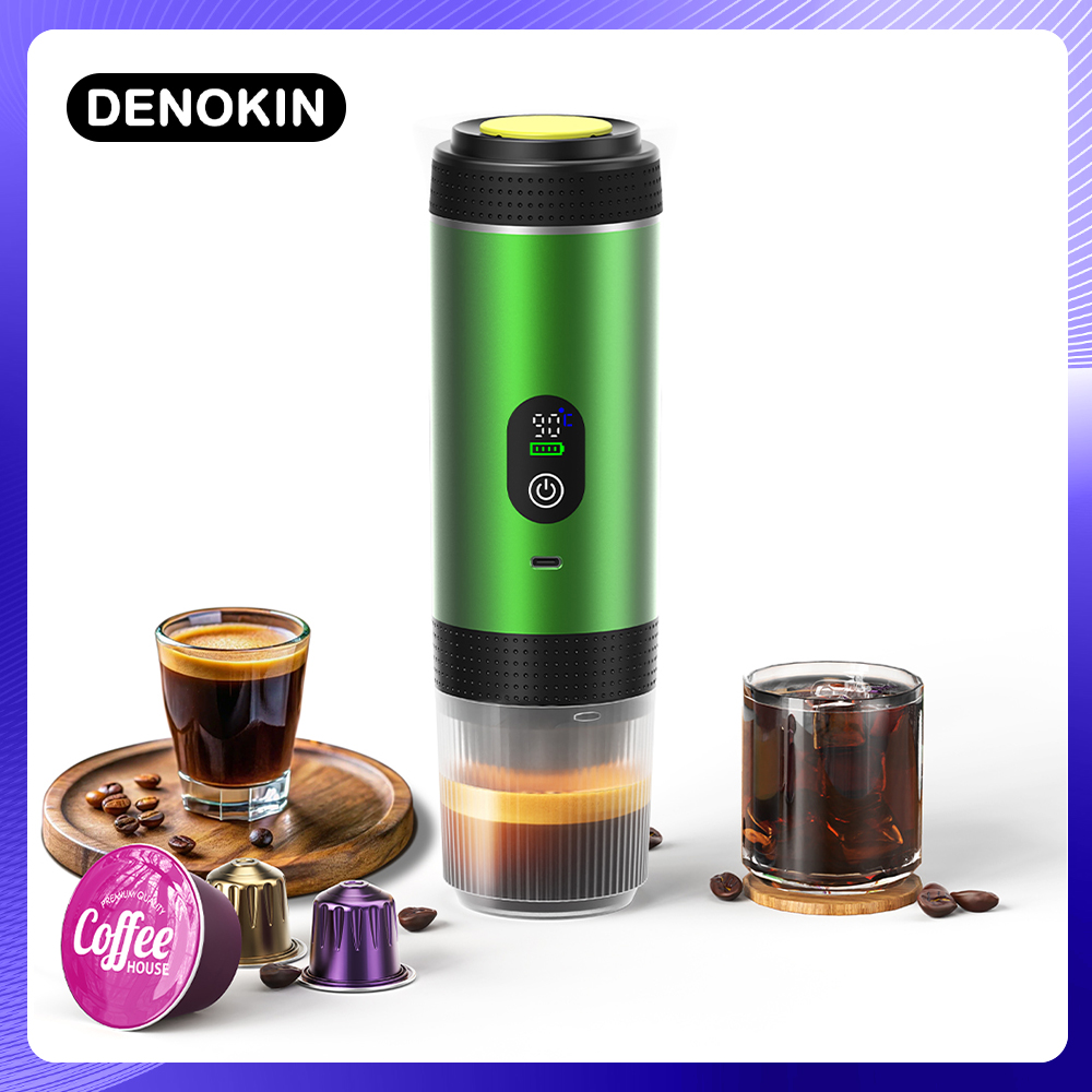 DENOKIN 무선 전기 휴대용 에스프레소 커피 머신  - Coffee Equipment For Camping 리뷰 및 가격