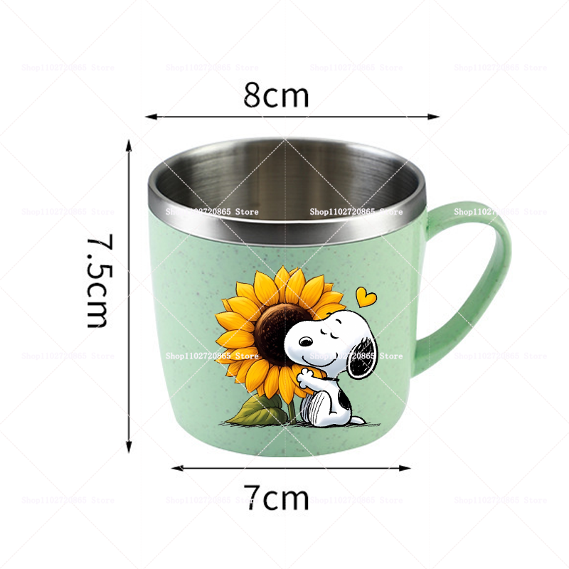 스누피 304 스테인리스 스틸 마우스컵 밀짚 귀여운 애 - Espresso Shot Glass 리뷰 및 가격