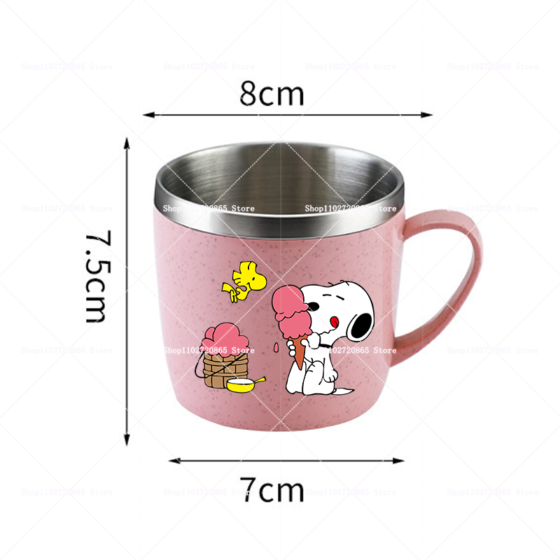 스누피 304 스테인리스 스틸 마우스컵 밀짚 귀여운 애 - Espresso Shot Glass 리뷰 및 가격