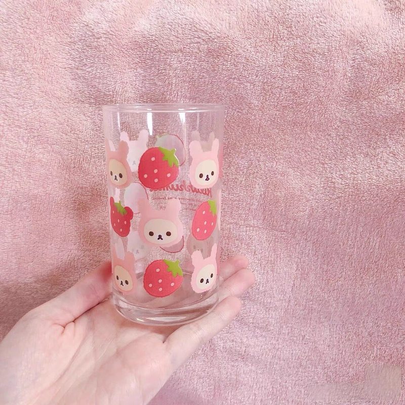 릴라쿠마 유리컵 귀여운 만화 딸기 모양 투명 음료컵 커 - Espresso Shot Glass 리뷰 및 가격