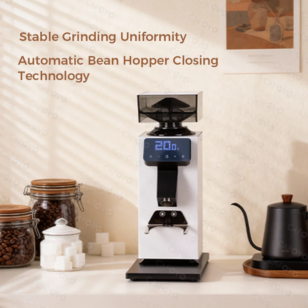 CAFOVO G964F 타임 기반 도징 그라인더 64m - Coffee Grinder Burr Flat 리뷰 및 가격