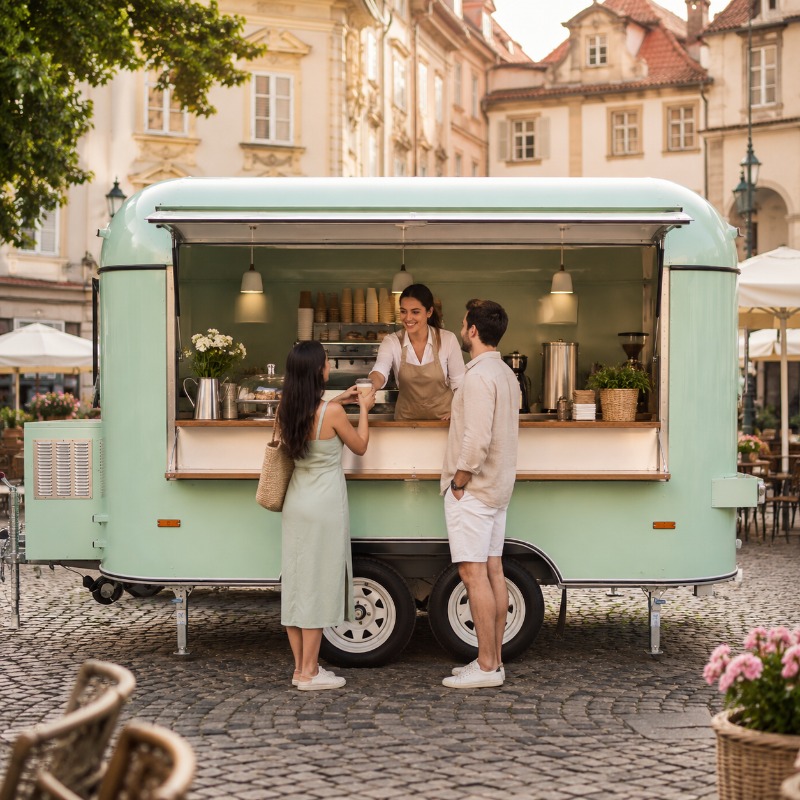 푸드트럭 이동식 주방, 스트리트 케이터링, 맞춤형 완비 - Coffee Van Equipment 리뷰 및 가격